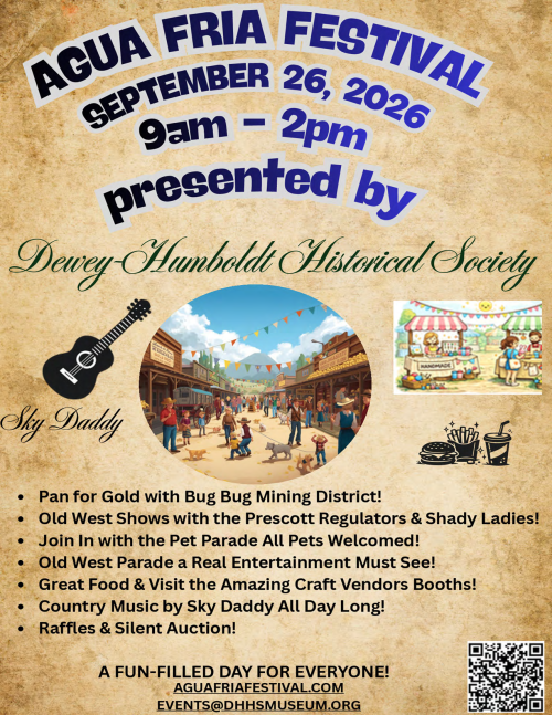 Agua Fria Festival WebSite Flyer